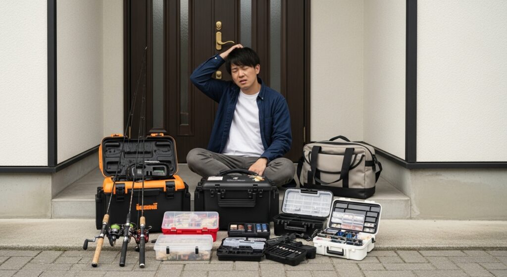 おかっぱりバス釣りで持っていかなくていい装備一覧