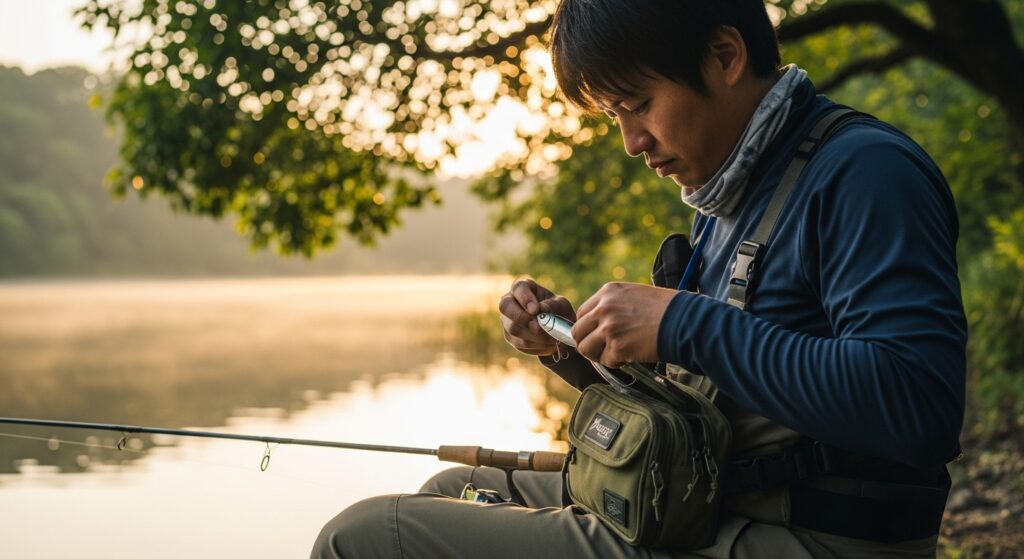 バス釣り実践者の最小限おかっぱり装備例