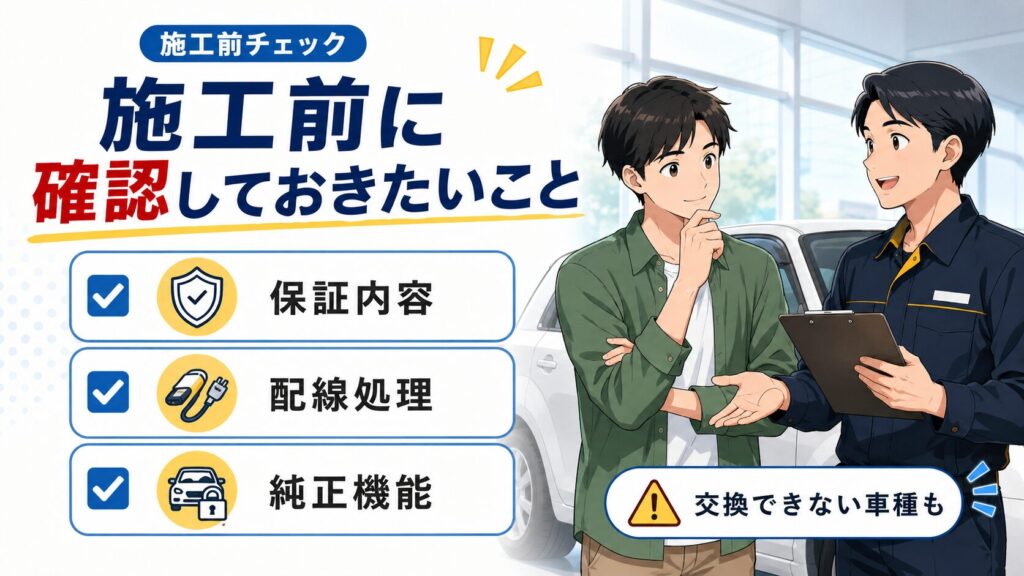 施工前に確認しておきたいこと