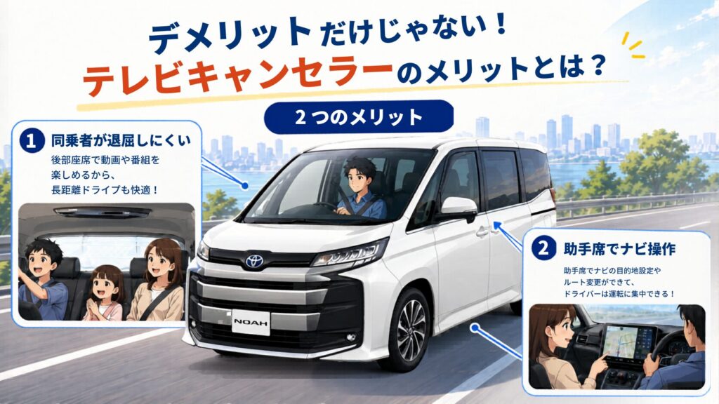 デメリットだけじゃない！テレビキャンセラーのメリットとは？