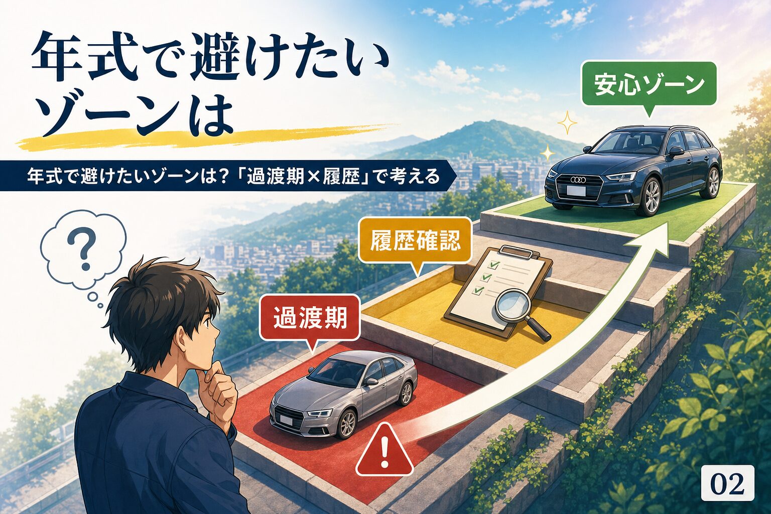 年式で避けたいゾーンは?「過渡期×履歴」で考える