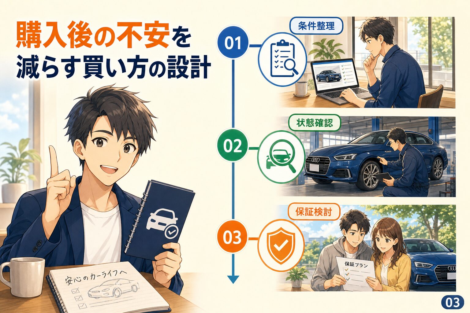 購入後の不安を減らす「買い方の設計」