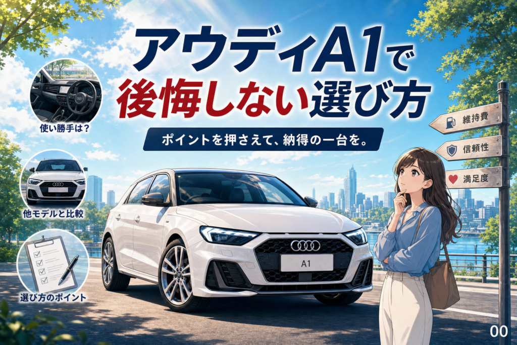 アウディA1で後悔しない選び方