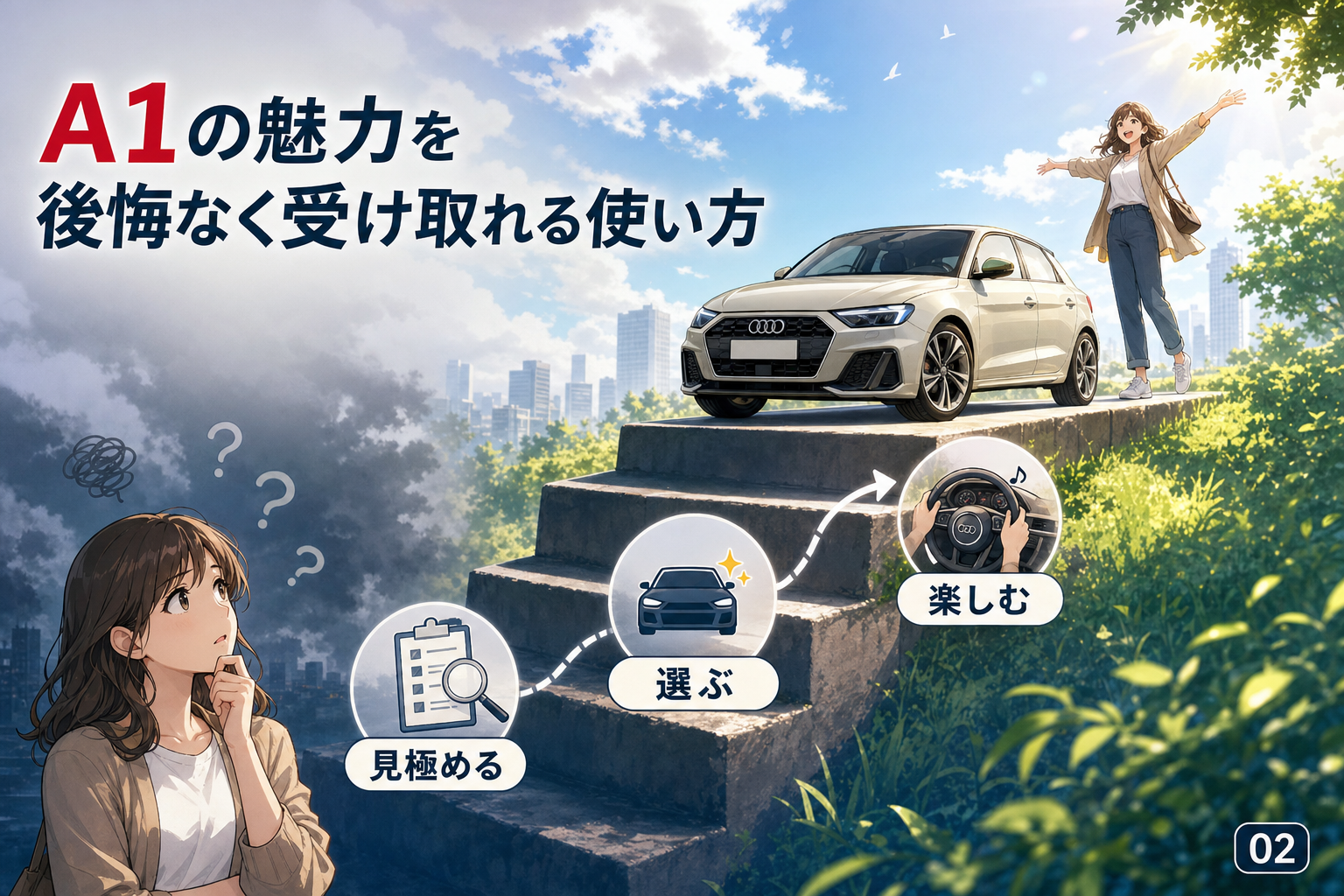 A1の魅力を後悔なく受け取れる使い方