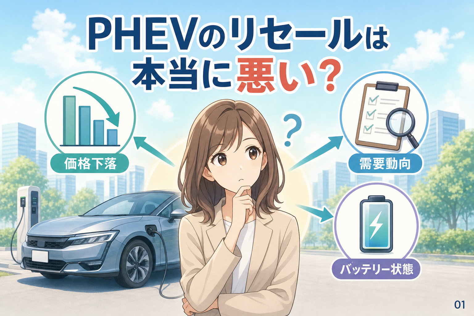 PHEVのリセールは本当に悪い？