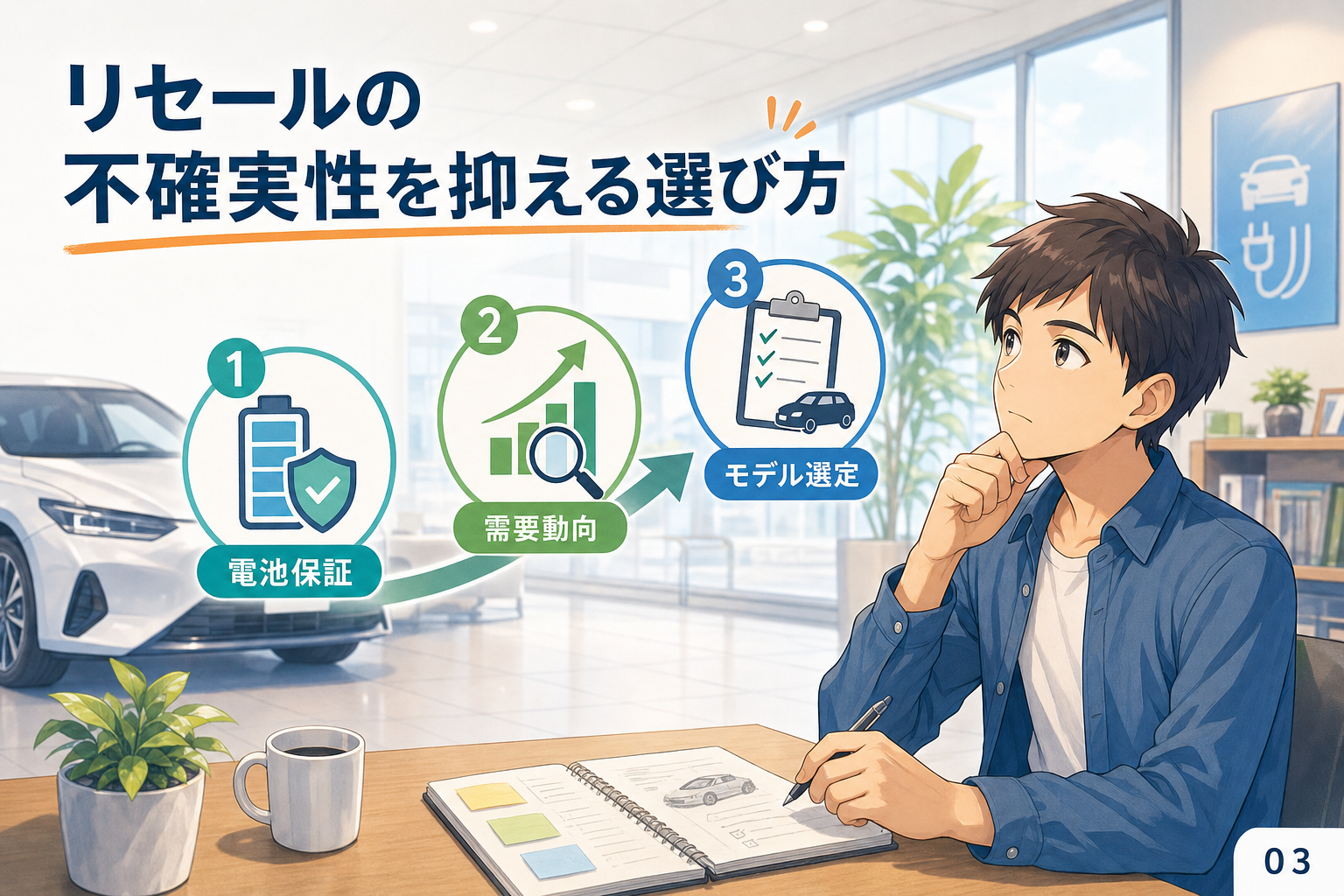 リセールの不確実性を抑える選び方