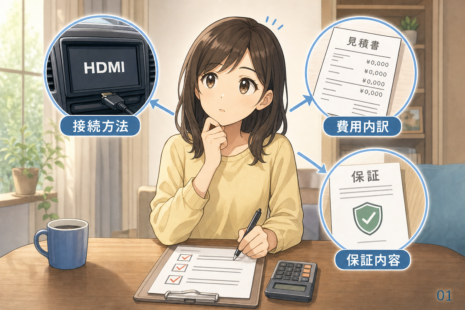 見積もりで後悔しない確認項目