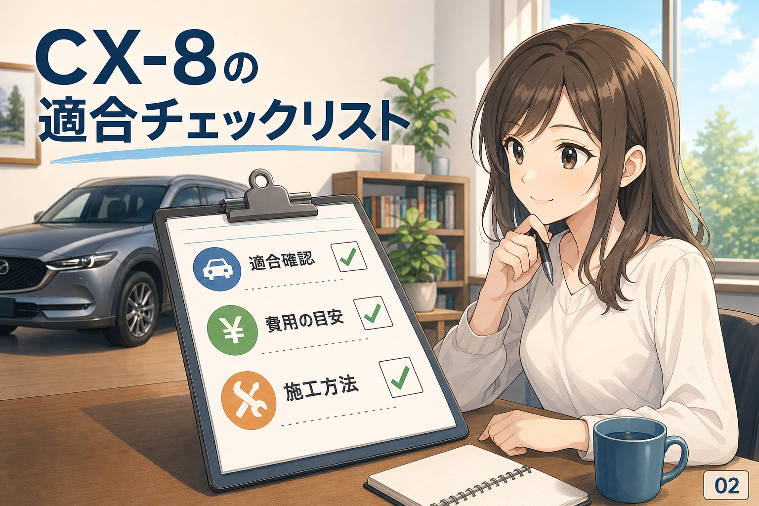 CX-8の適合チェックリスト
