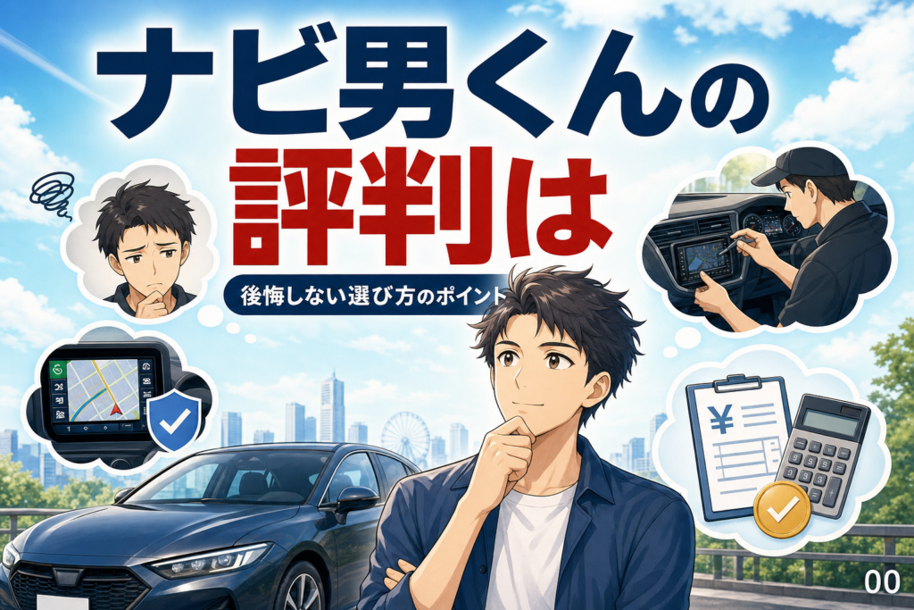 ナビ男くんの評判は？施工と総額で後悔しない選び方
