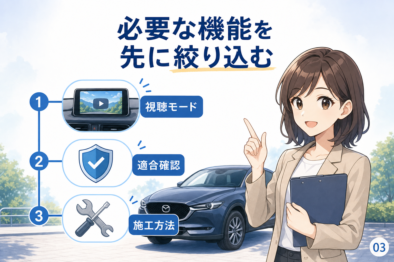 必要な機能を先に絞り込む