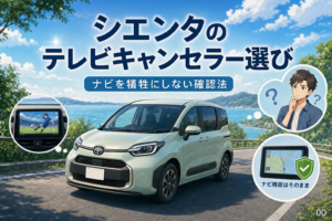シエンタのテレビキャンセラー選び｜ナビを犠牲にしない確認法