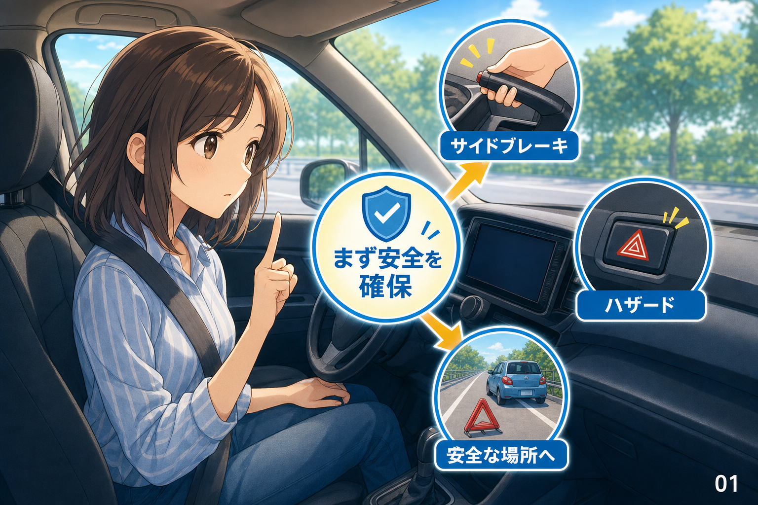 まず安全を確保｜画面が映らないとき