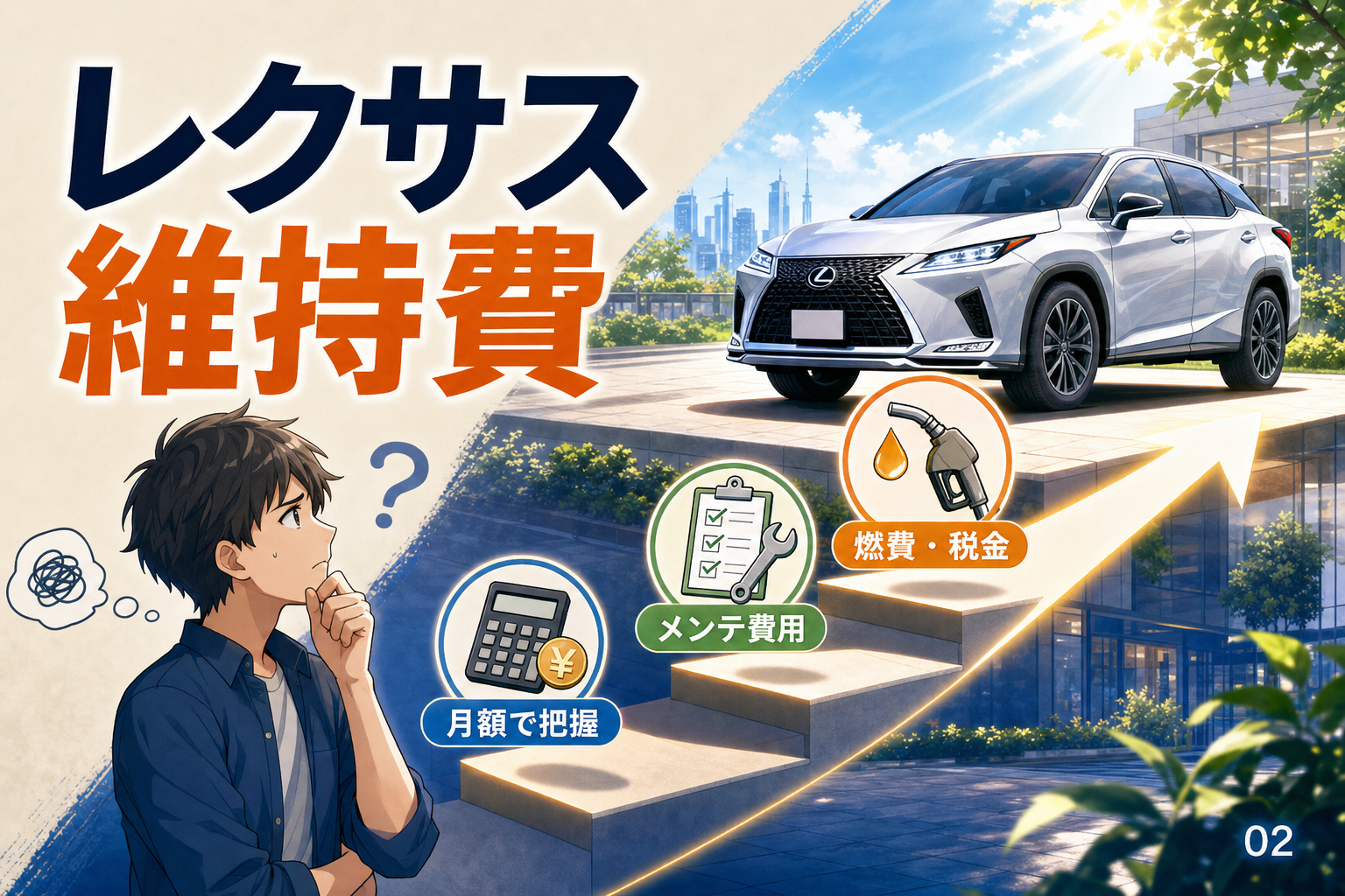 レクサスの維持費は高級車だけでは決まらない