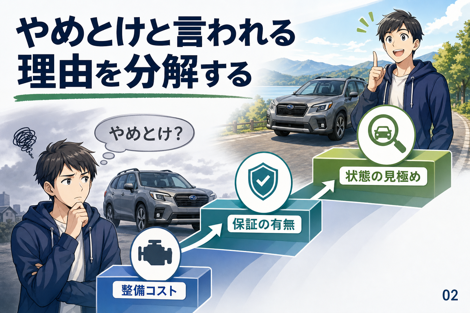 やめとけと言われる理由を分解する