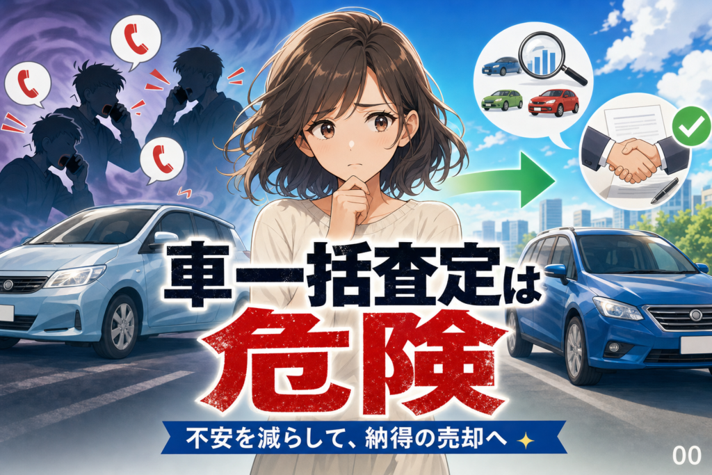 車一括査定は危険？電話と契約の不安を避ける売り方