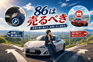 86は売るべき？手放した理由から見る修理と乗り換えの分岐