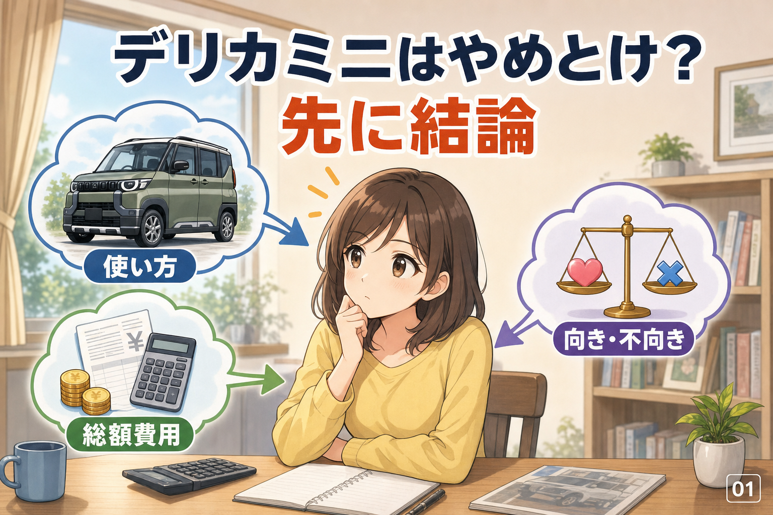 デリカミニはやめとけ？先に結論