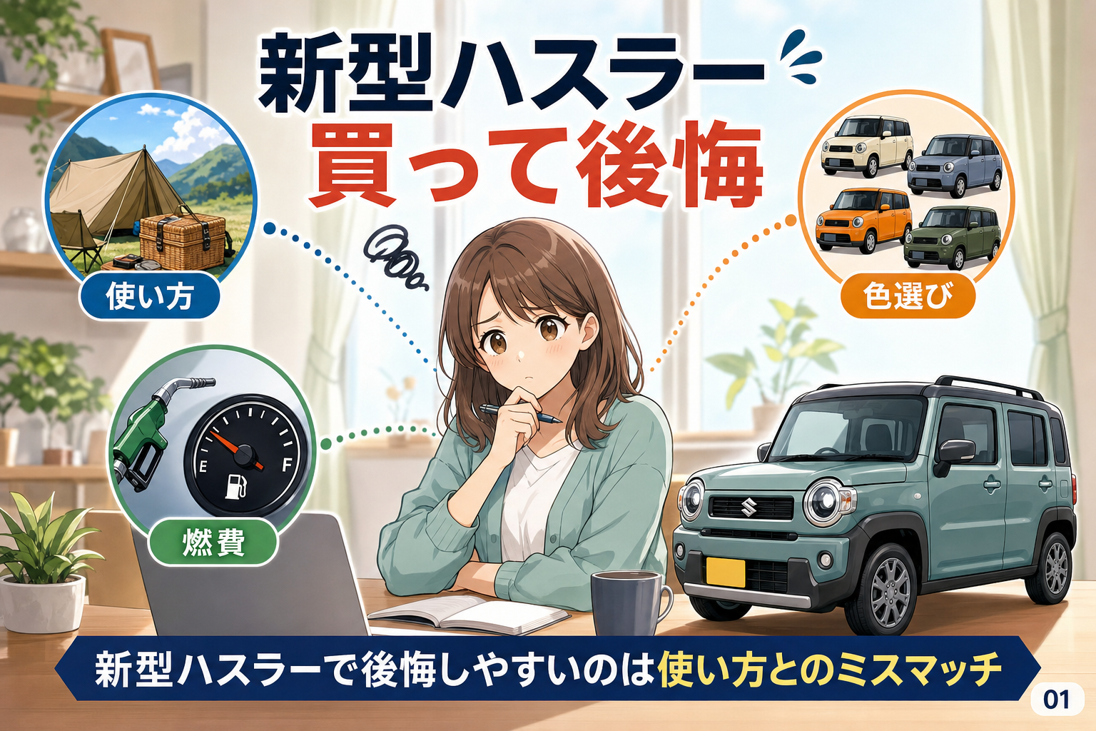 新型ハスラーで後悔しやすいのは使い方とのミスマッチ