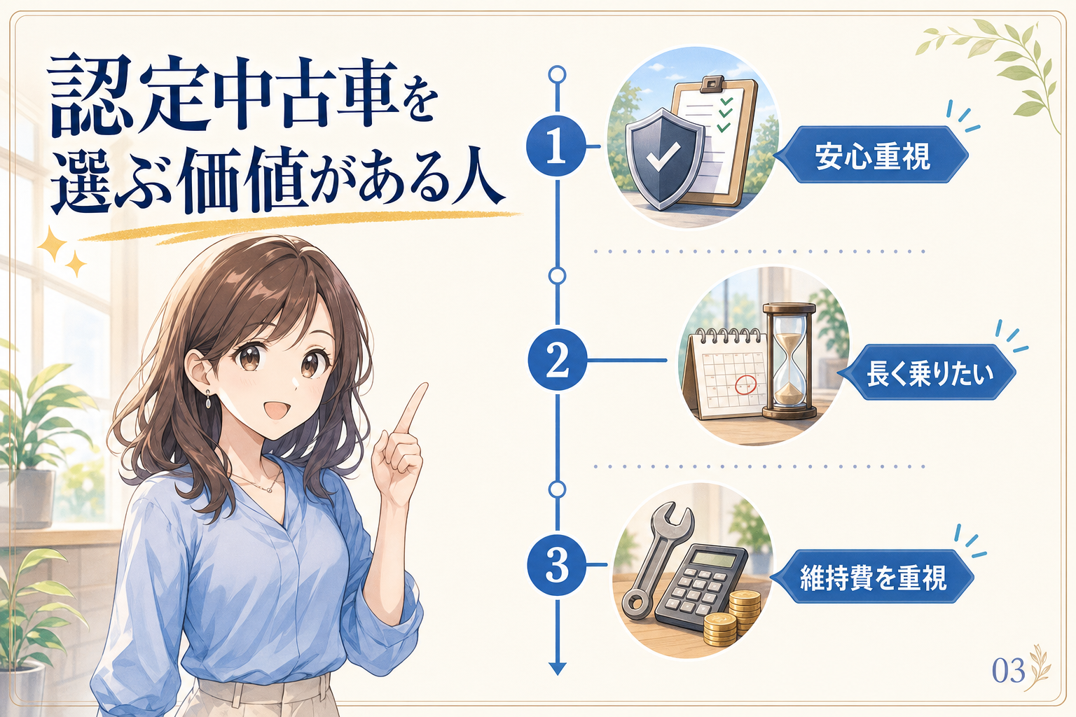 認定中古車を選ぶ価値がある人