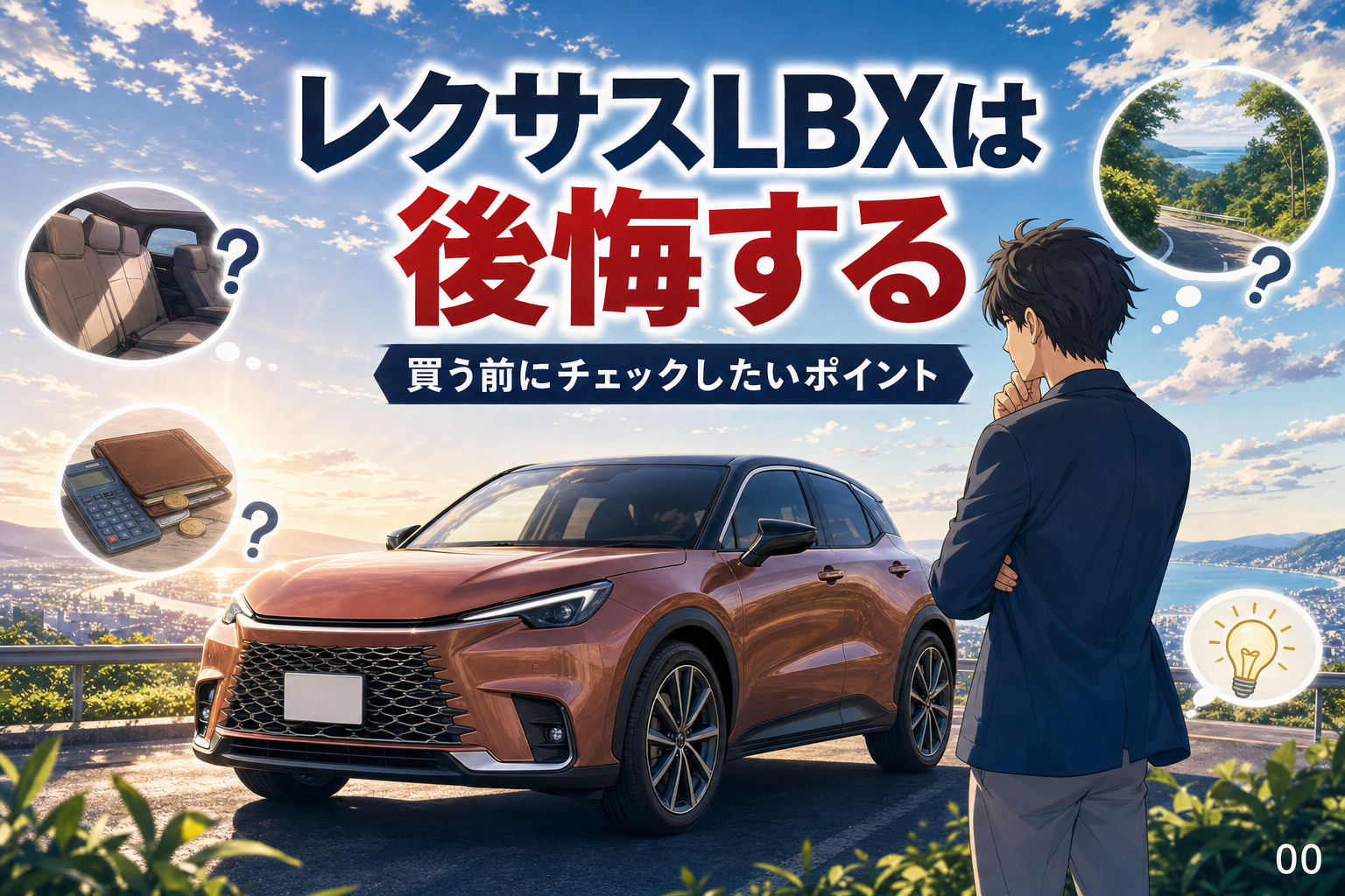 レクサスLBXは後悔する？買う前に見る5つの注意点