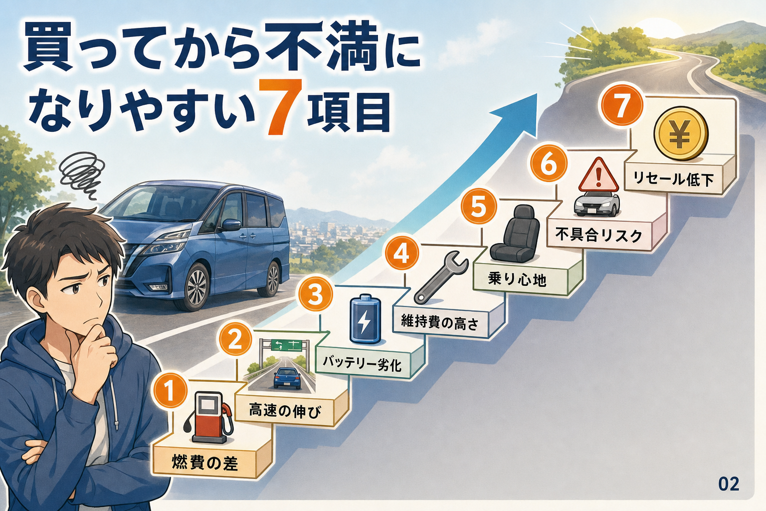 買ってから不満になりやすい7項目
