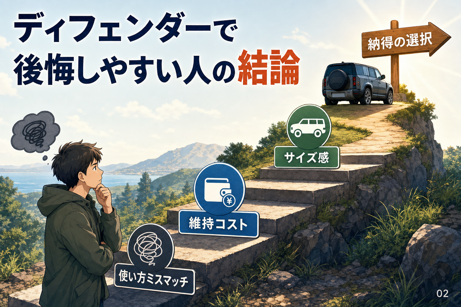 ディフェンダーで後悔しやすい人の結論