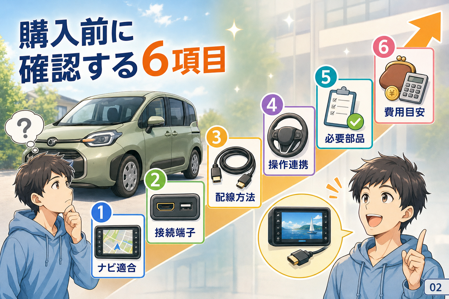 購入前に確認する6項目