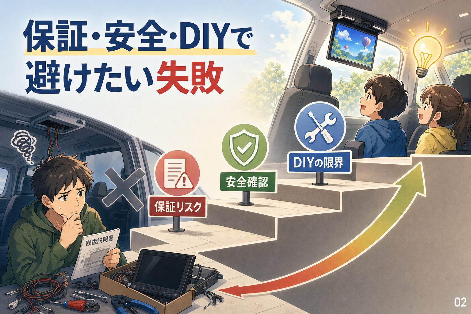 保証・安全・DIYで避けたい失敗