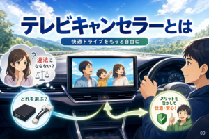 テレビキャンセラーとは？デメリット・メリットと車種別の選び方まとめ