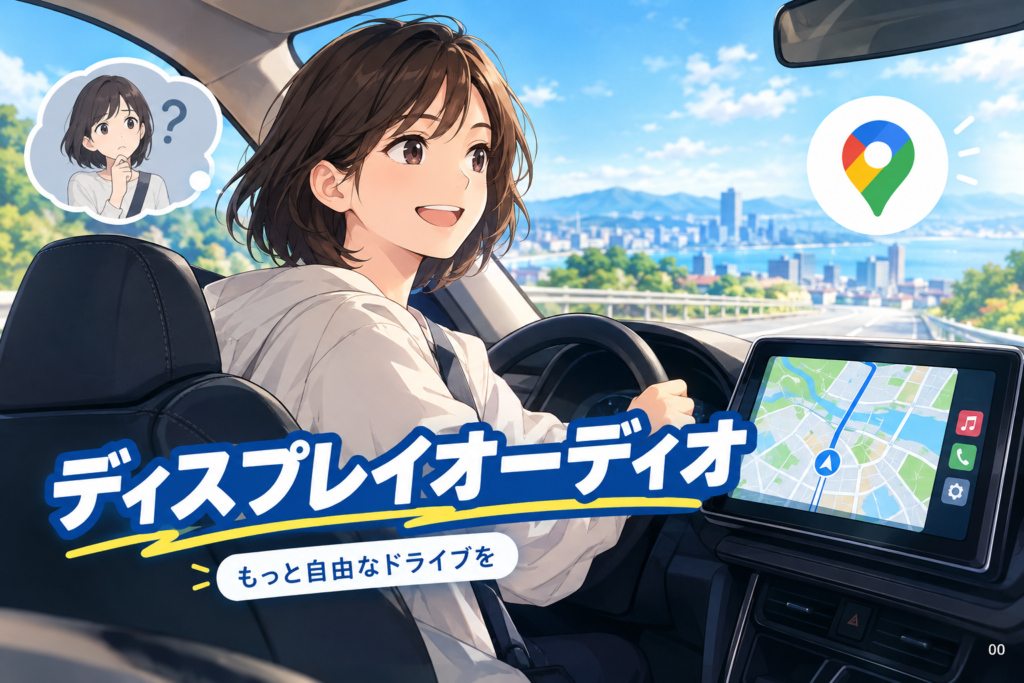 ディスプレイオーディオとGoogleマップでナビなしでも困らない人