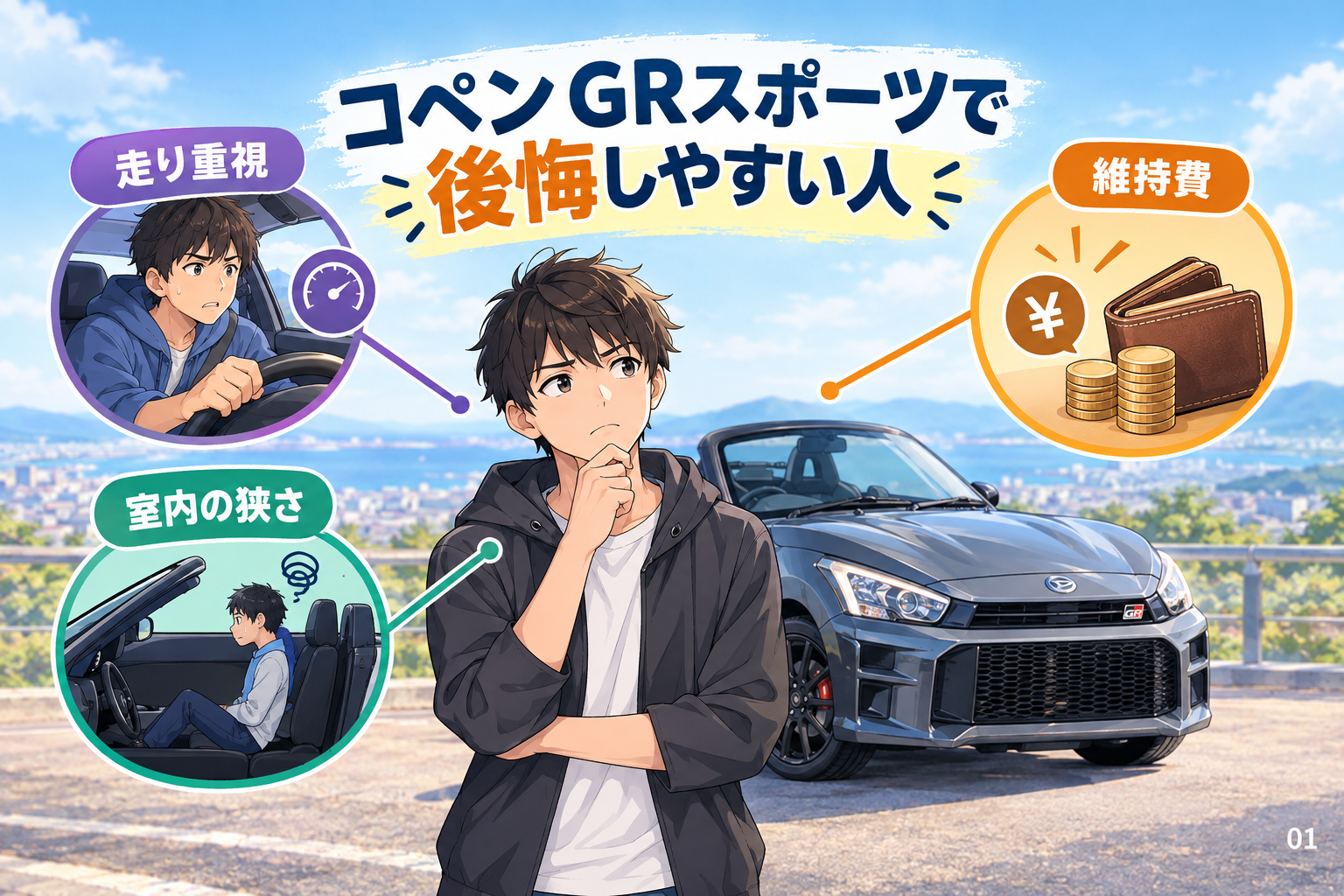 コペン GRスポーツで後悔しやすい人