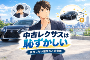 中古レクサスは恥ずかしい？後悔しない選び方と総費用