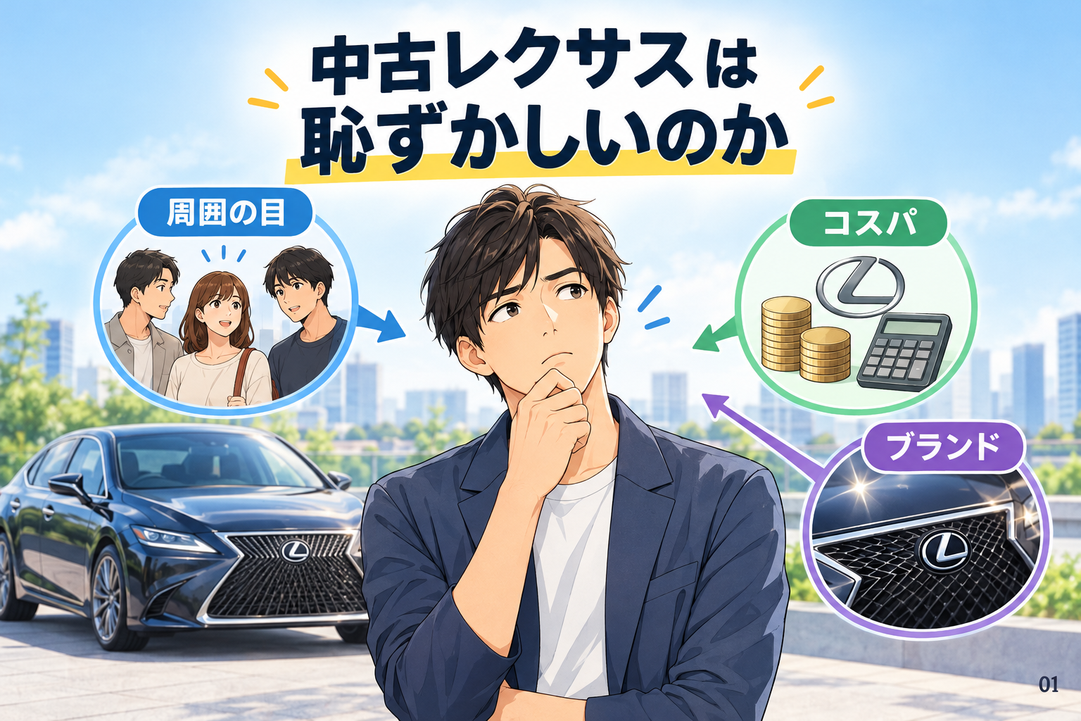 中古レクサスは恥ずかしいのか