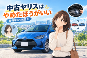 中古ヤリスはやめたほうがいい？後悔を防ぐ確認点
