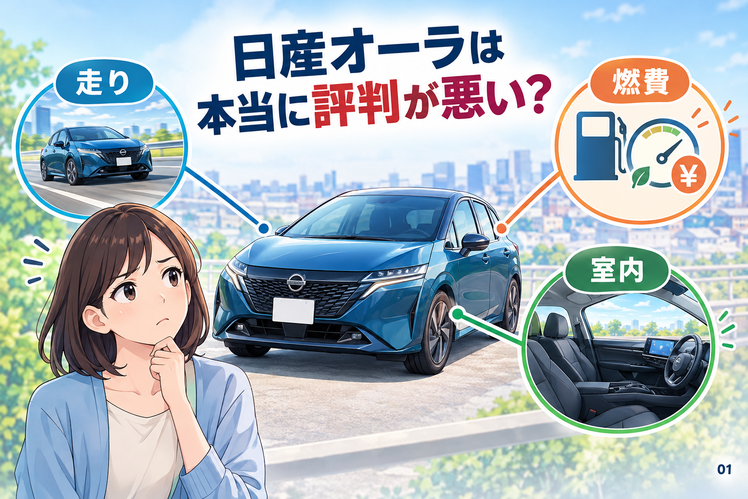 日産オーラは本当に評判が悪い？