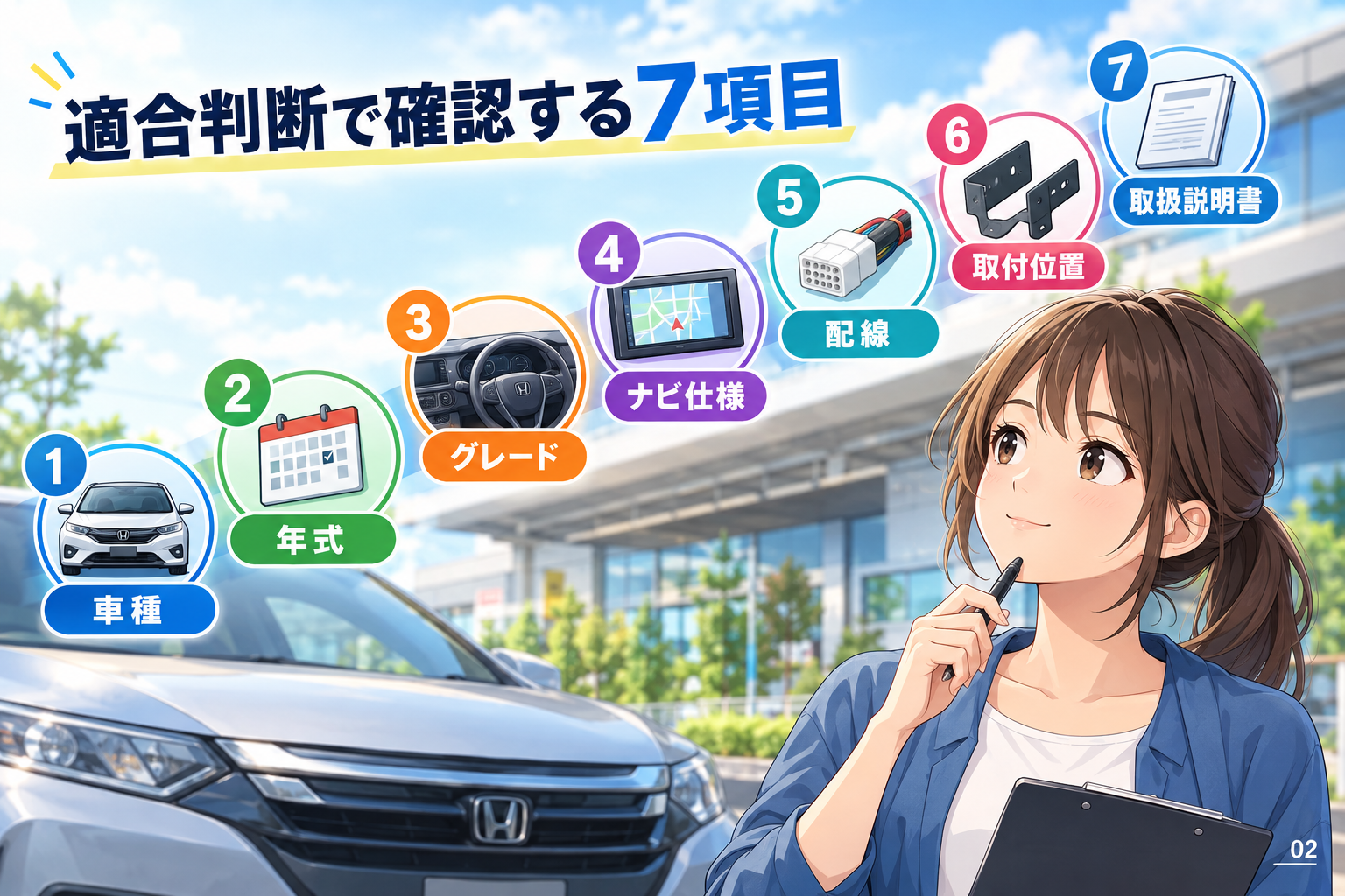 適合判断で確認する7項目
