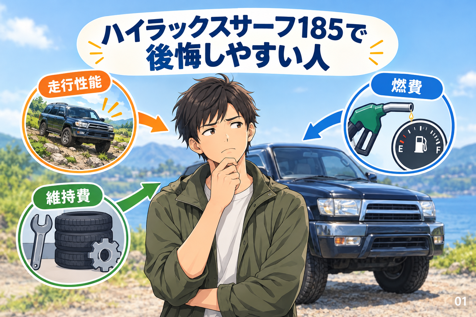 ハイラックスサーフ185で後悔しやすい人
