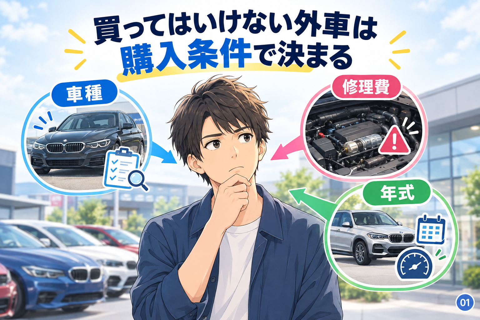 買ってはいけない外車は購入条件で決まる